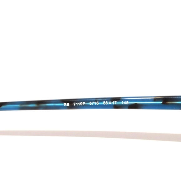 Ray Ban RX7119F 7119 5715 55 Top Light Brown On Havana Eyeglasses Rayban 7119 - Picture 4 of 5